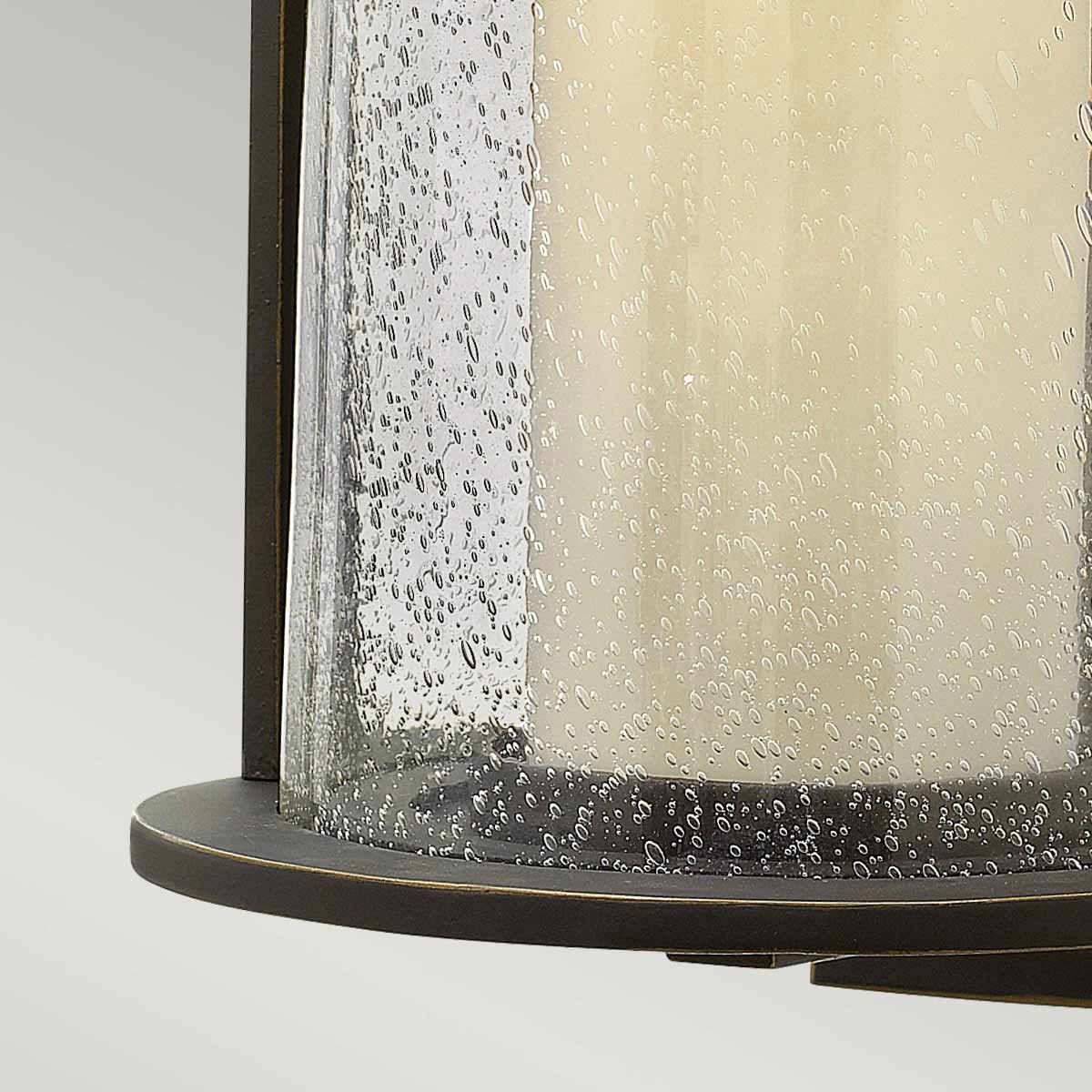 Quincy Light Medium Wall Lantern Oil Rubbed Bronze - HK-QUINCY-M