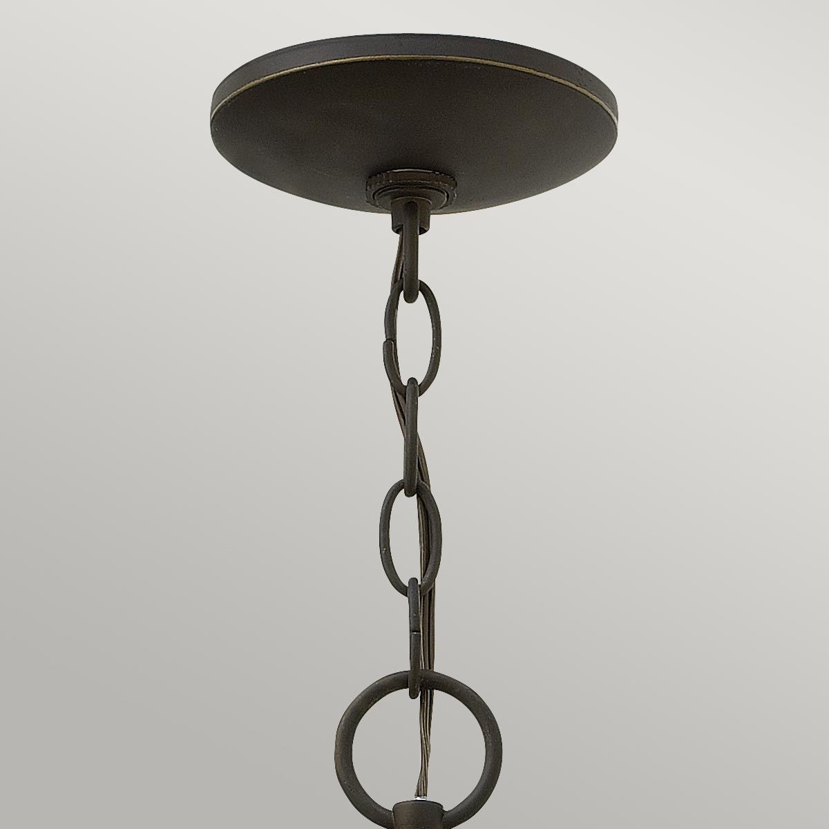 Quincy Light Medium Chain Lantern Oil Rubbed Bronze - HK-QUINCY8-M