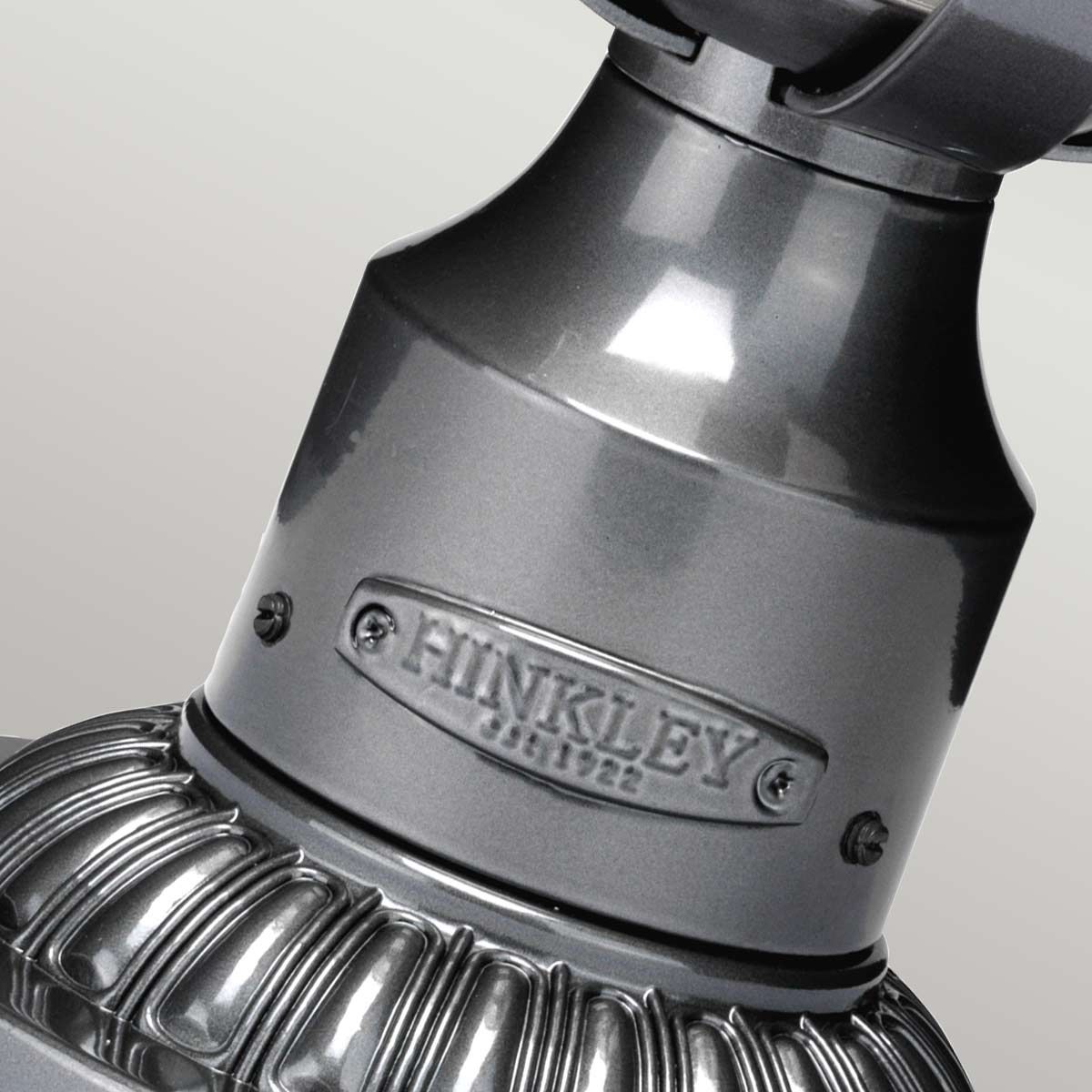 Reef Pedestal Light Hematite - HK-REEF3-HE