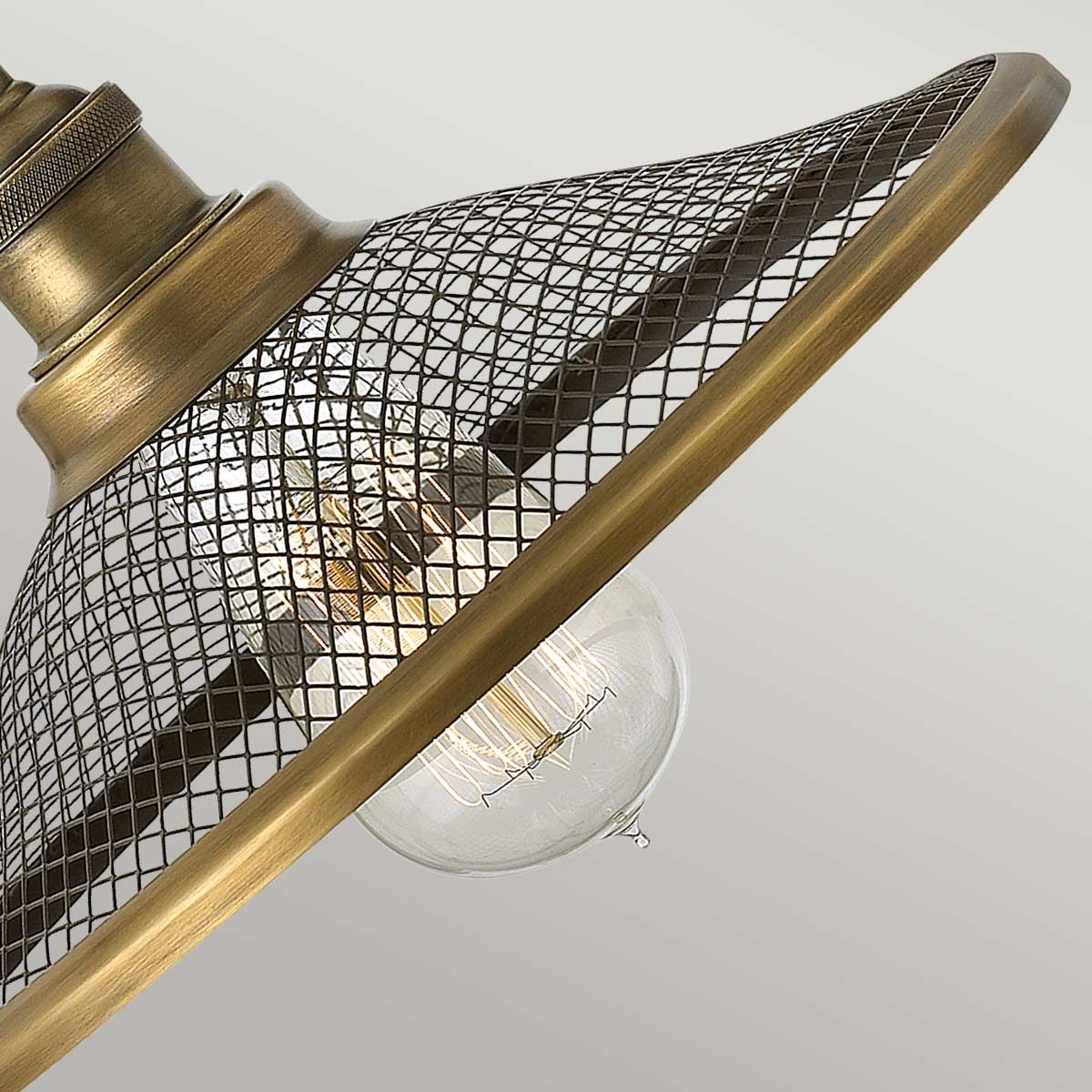 Rigby 1 Light Wall Light Buckeye Bronze & Brass - HK-RIGBY1-KZ