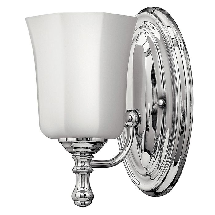 Shelly Light Wall Light Polished Chrome - HK-SHELLY1-BATH