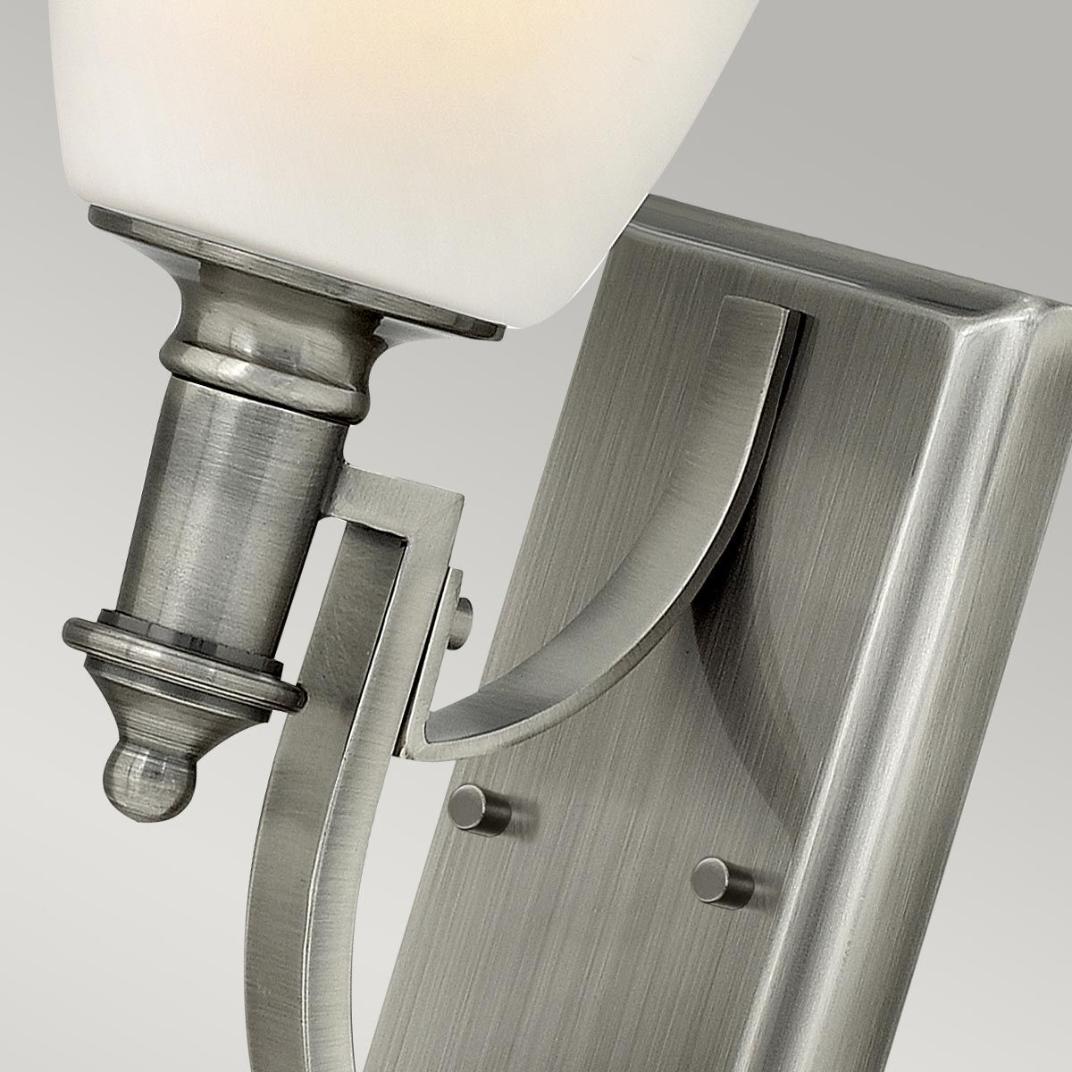 Truman 1 Light Wall Light Antique Nickel - HK-TRUMAN1