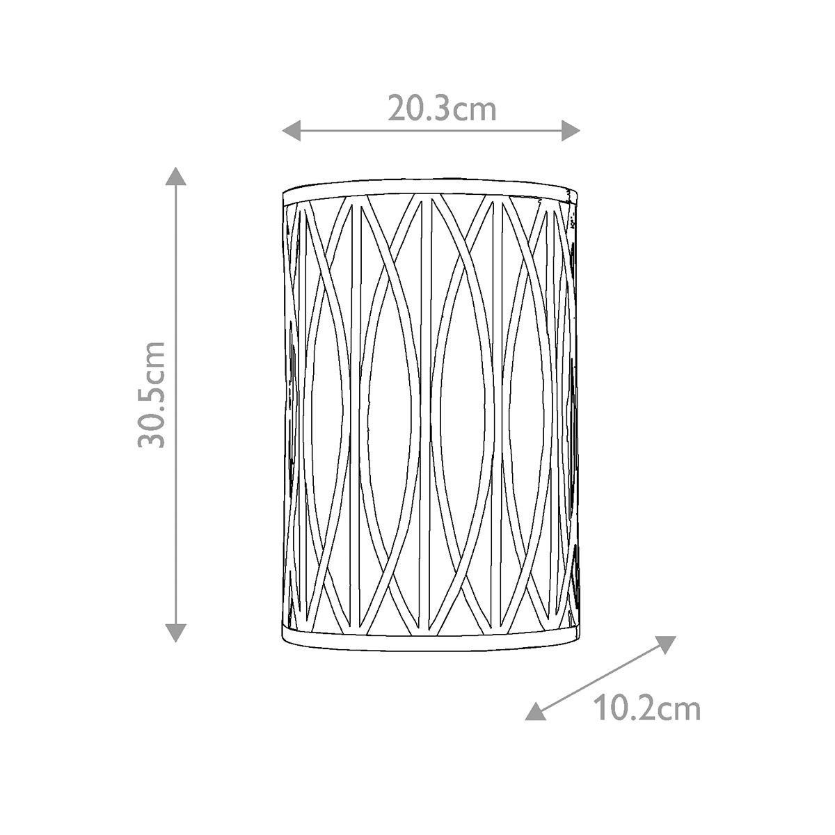 Walden 2 Light Wall Light Victorian Bronze - HK-WALDEN2