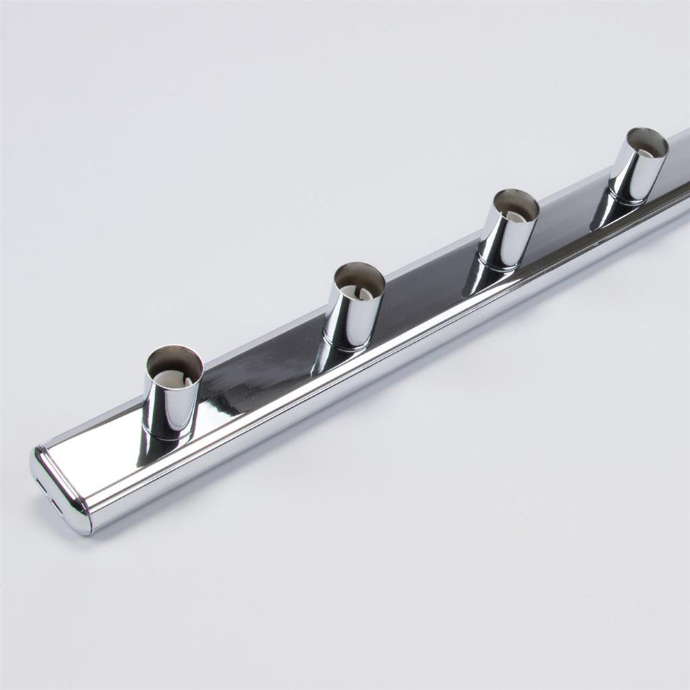 Hollywood Bathroom Vanity 4 Lights Chrome Aluminium - 16320