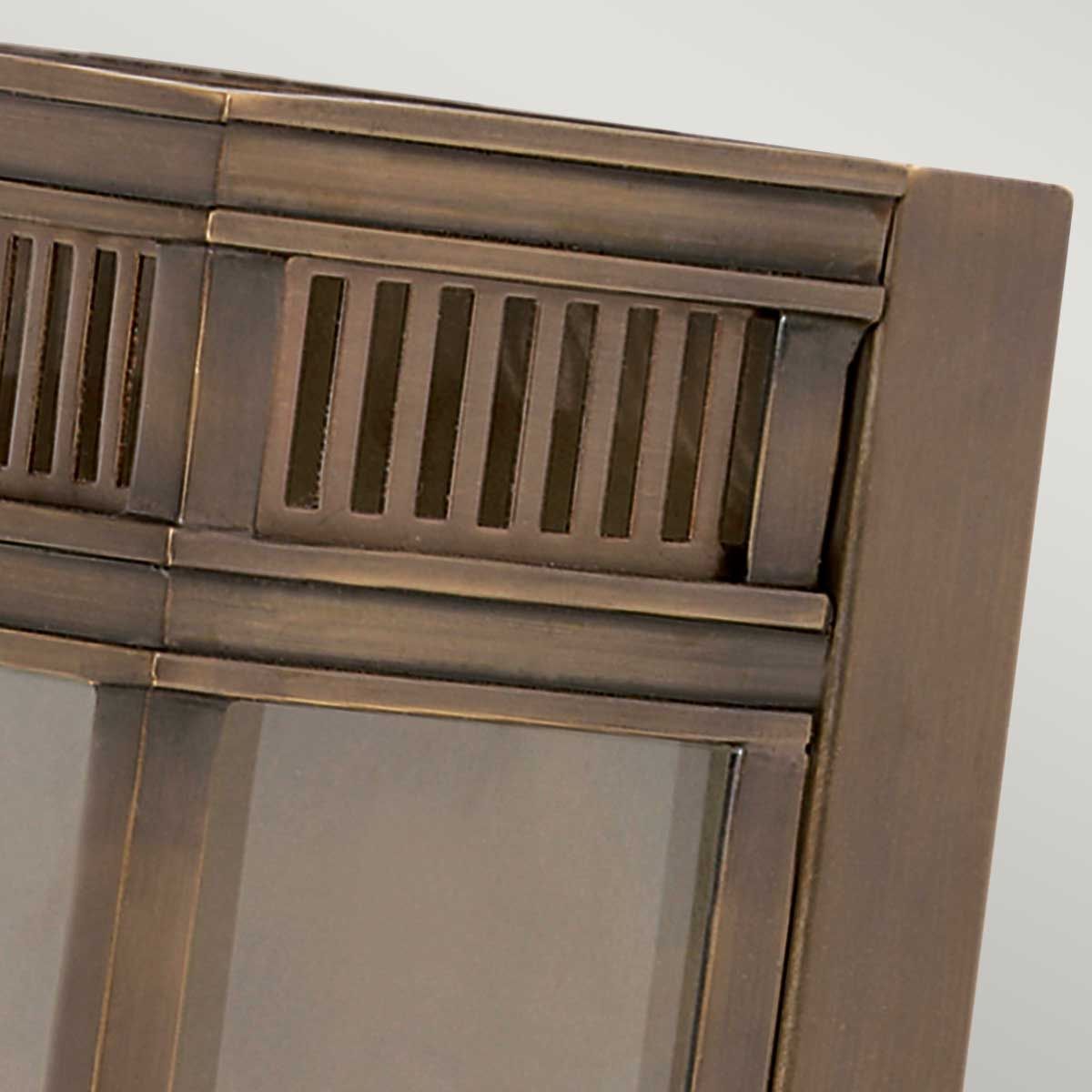 Holborn 2 Light Half Lantern Medium Dark Bronze - HL7-M-DB