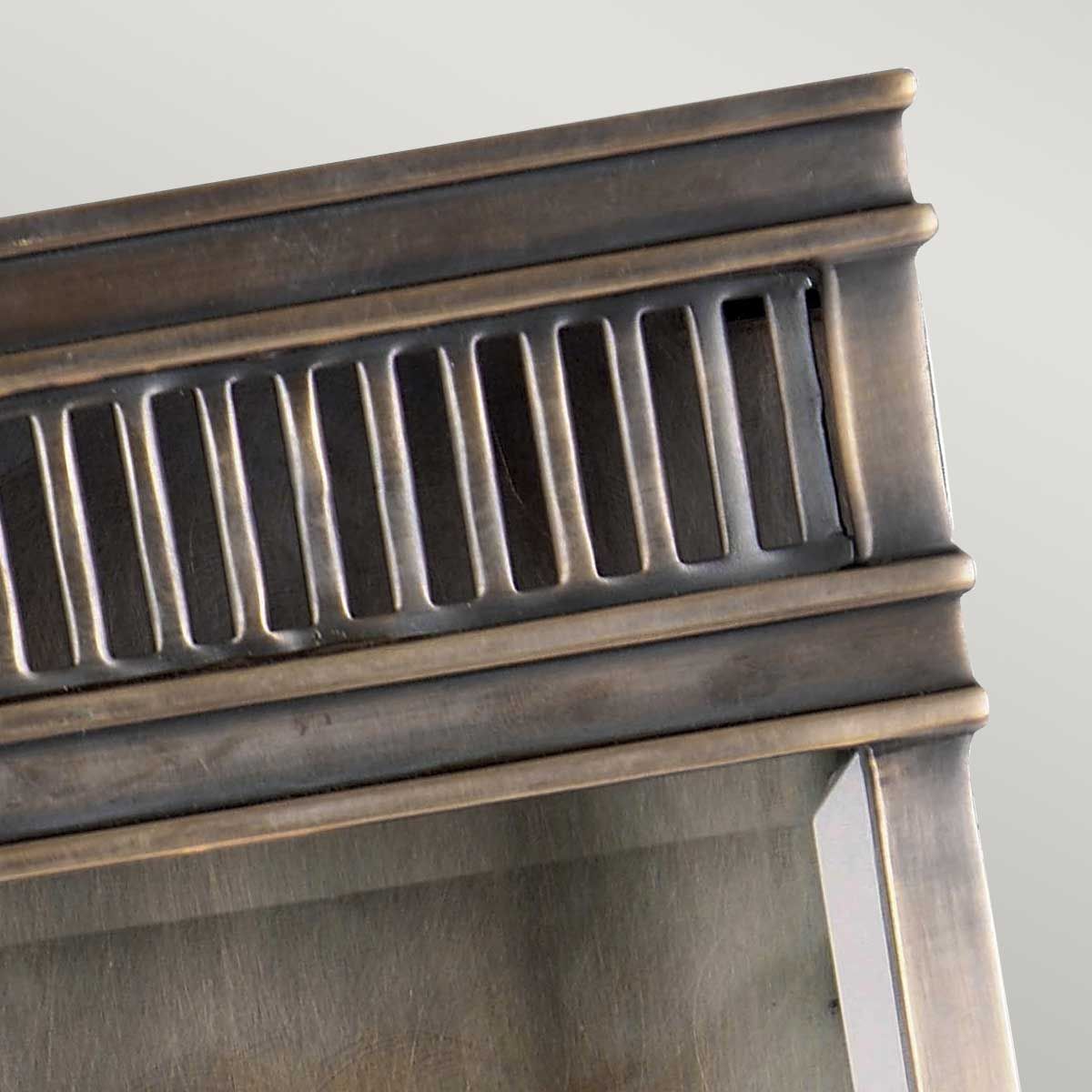 Holborn Light Half Lantern Small Dark Bronze - HL7-S-DB