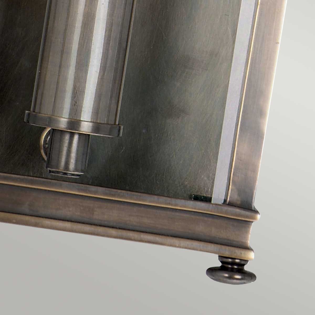 Holborn Light Half Lantern Small Dark Bronze - HL7-S-DB