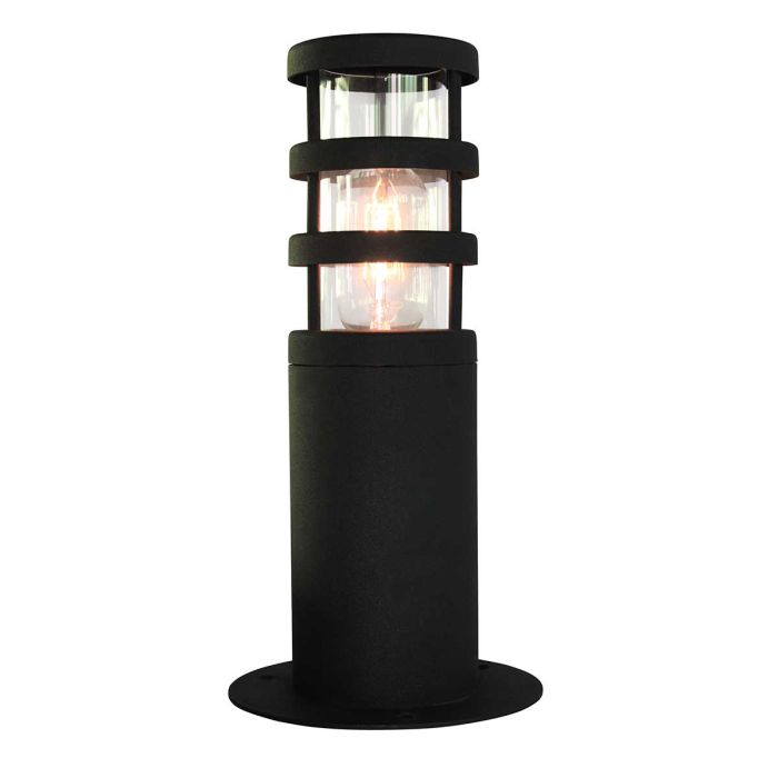 Hornbaek Pedestal Lantern Black - HORNBAEK-PED
