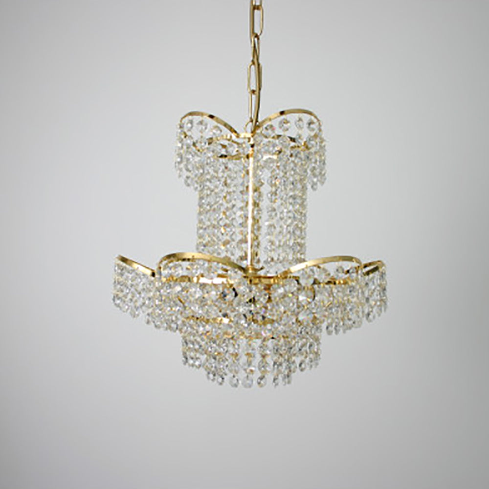 Buy Chandeliers Australia Fiorentino Lighting - Cesta 6 Light Gold Chandelier