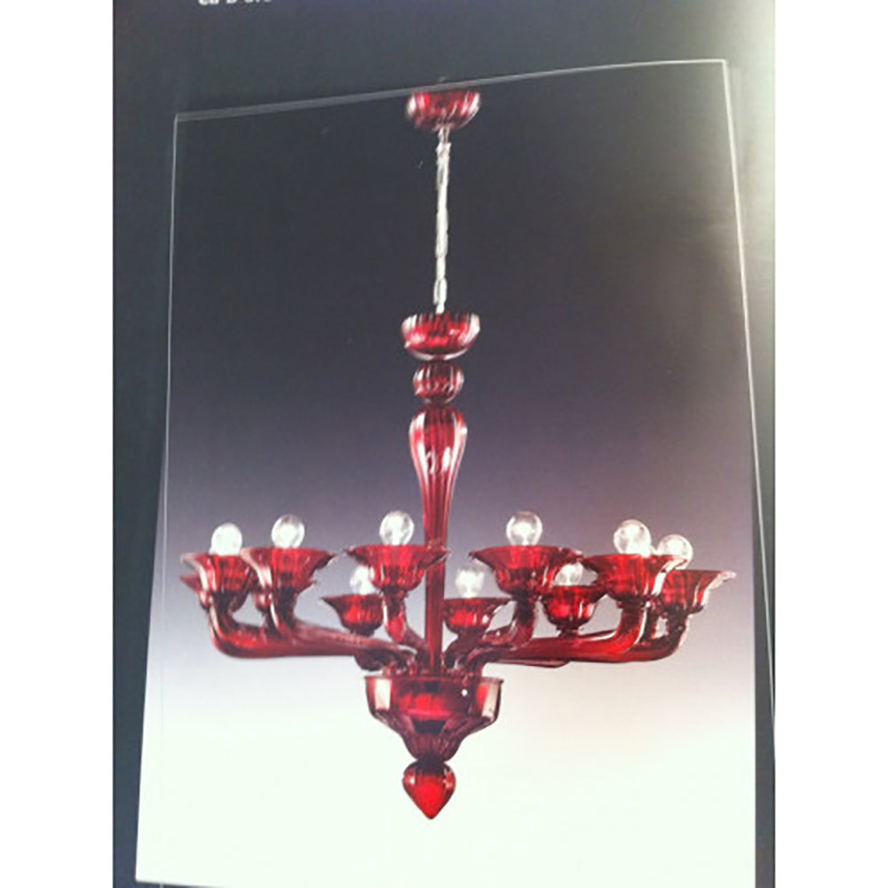 Buy Chandeliers Australia Fiorentino Lighting - CA'DORA 6 Light Pendant Light Red