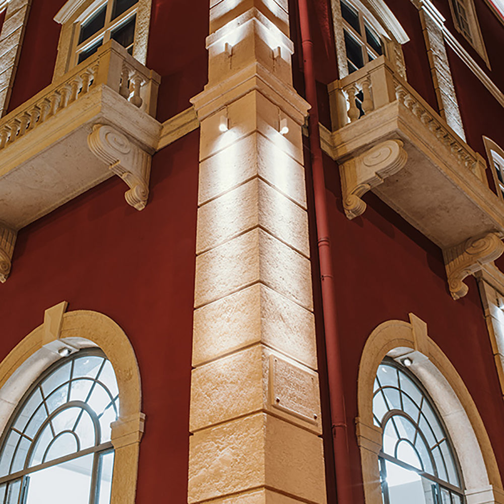 Buy Exterior Wall Lights Australia Intono 1.1 Exterior Wall Light Honey 24V 3W CRI90 Aluminium - NT1100