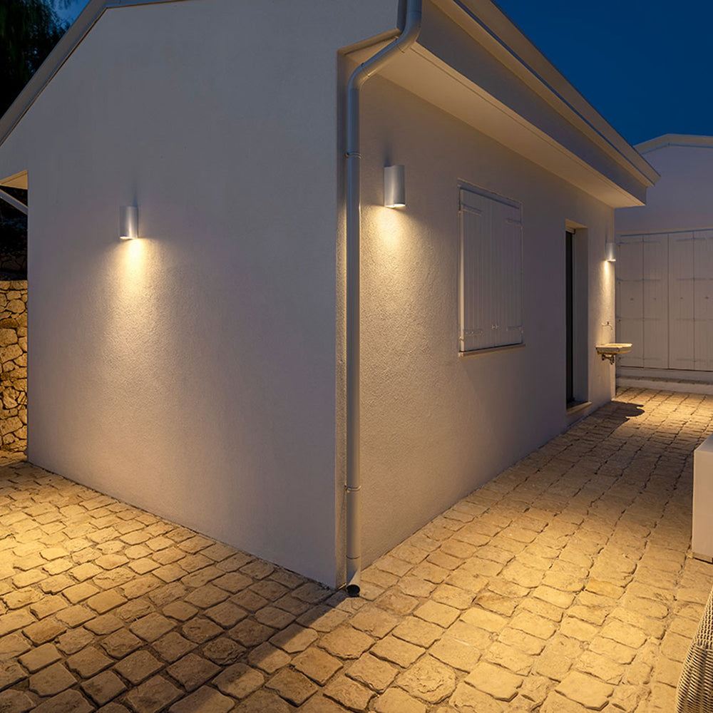 Buy Exterior Wall Lights Australia Intono 3.1 Exterior Wall Light Honey 10W CRI80 0/1-10V Aluminium 4000K - NT3110