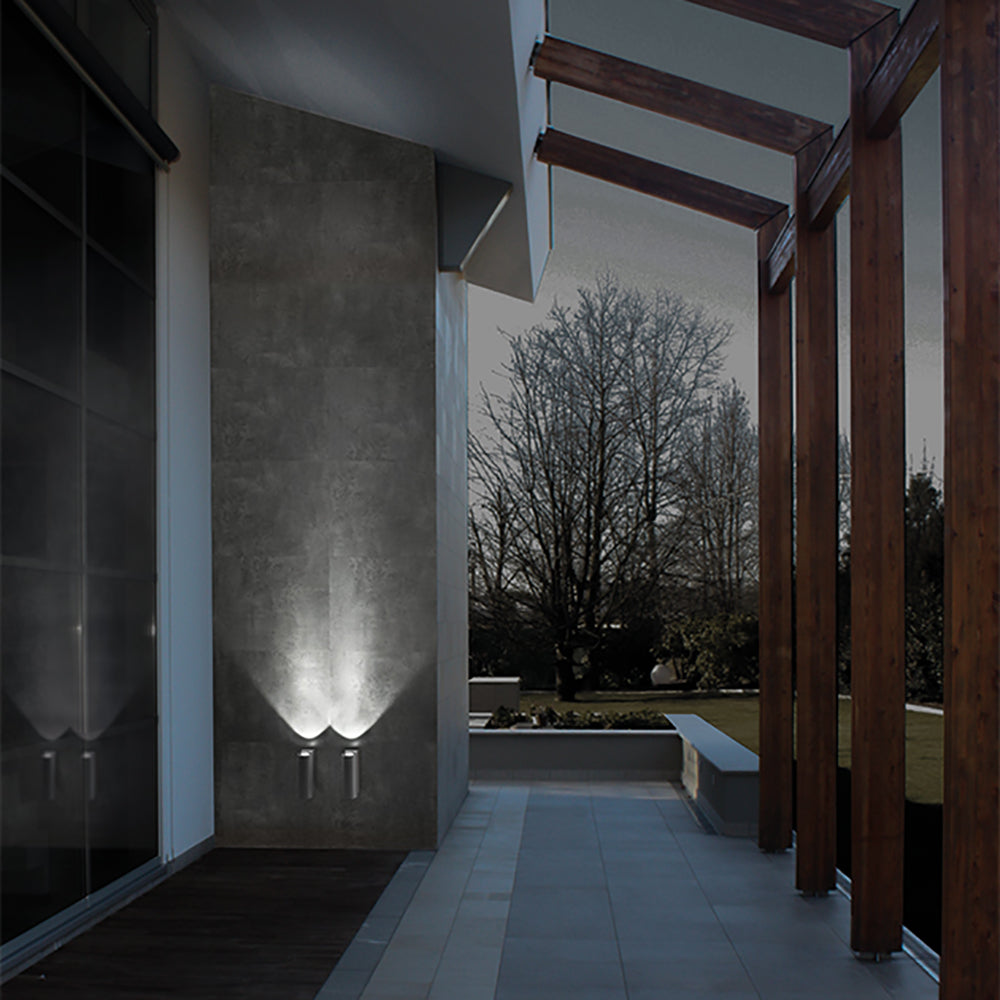 Buy Exterior Wall Lights Australia Intono 3.1 Exterior Wall Light Honey 10W CRI80 0/1-10V Aluminium 4000K - NT3110