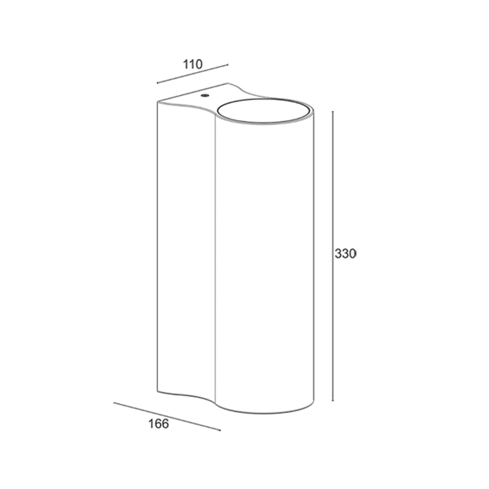 Buy Exterior Wall Lights Australia Intono 4.9 Exterior Wall Light With Speaker 24V 17W CRI90 Aluminium 3000K - NT4900