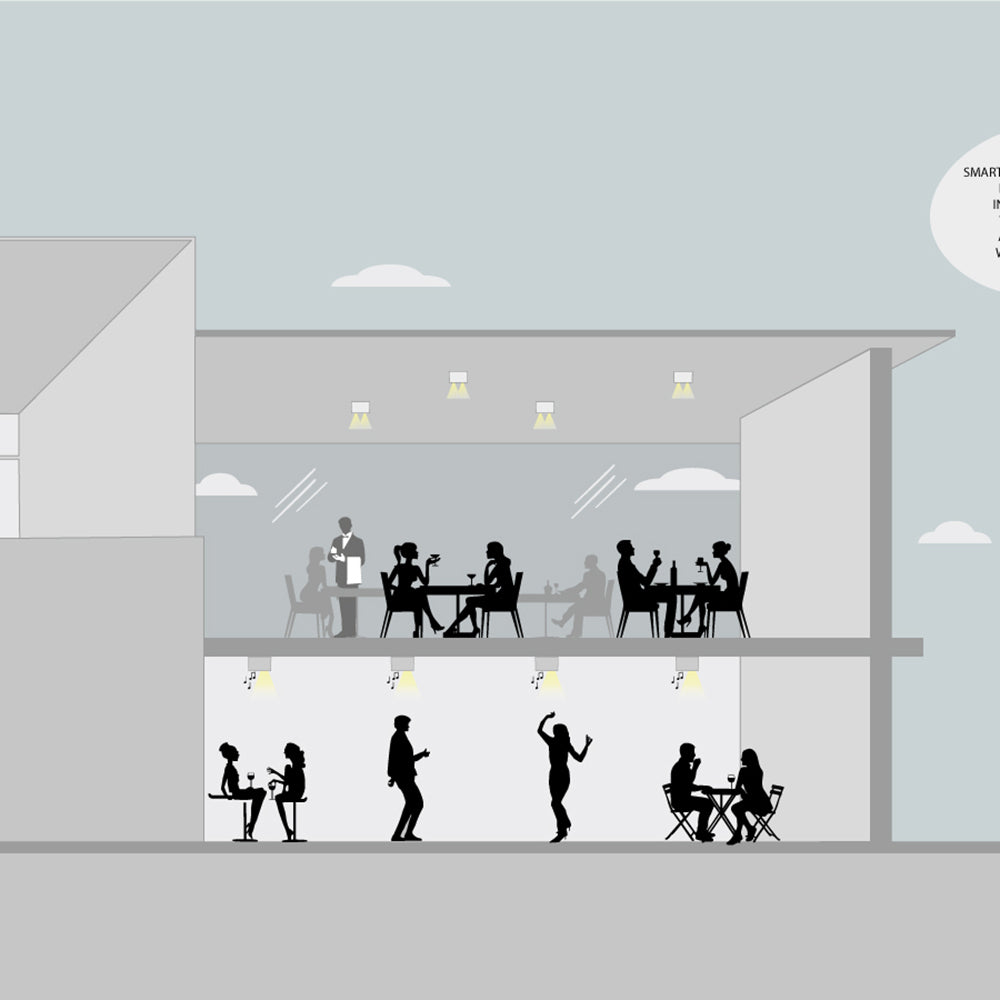 Buy Surface Mounted Downlights Australia Intono C In 3.8 Surface Mounted Downlight With Speaker 24V CRI90 Aluminium - NC3800