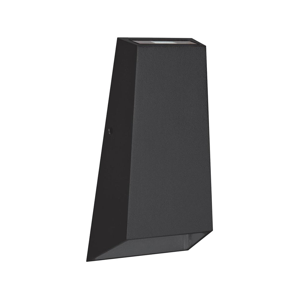 Buy Up / Down Wall Lights Australia Iwave Up & Down Wall 2 Lights Black Aluminium 5000K - 19567