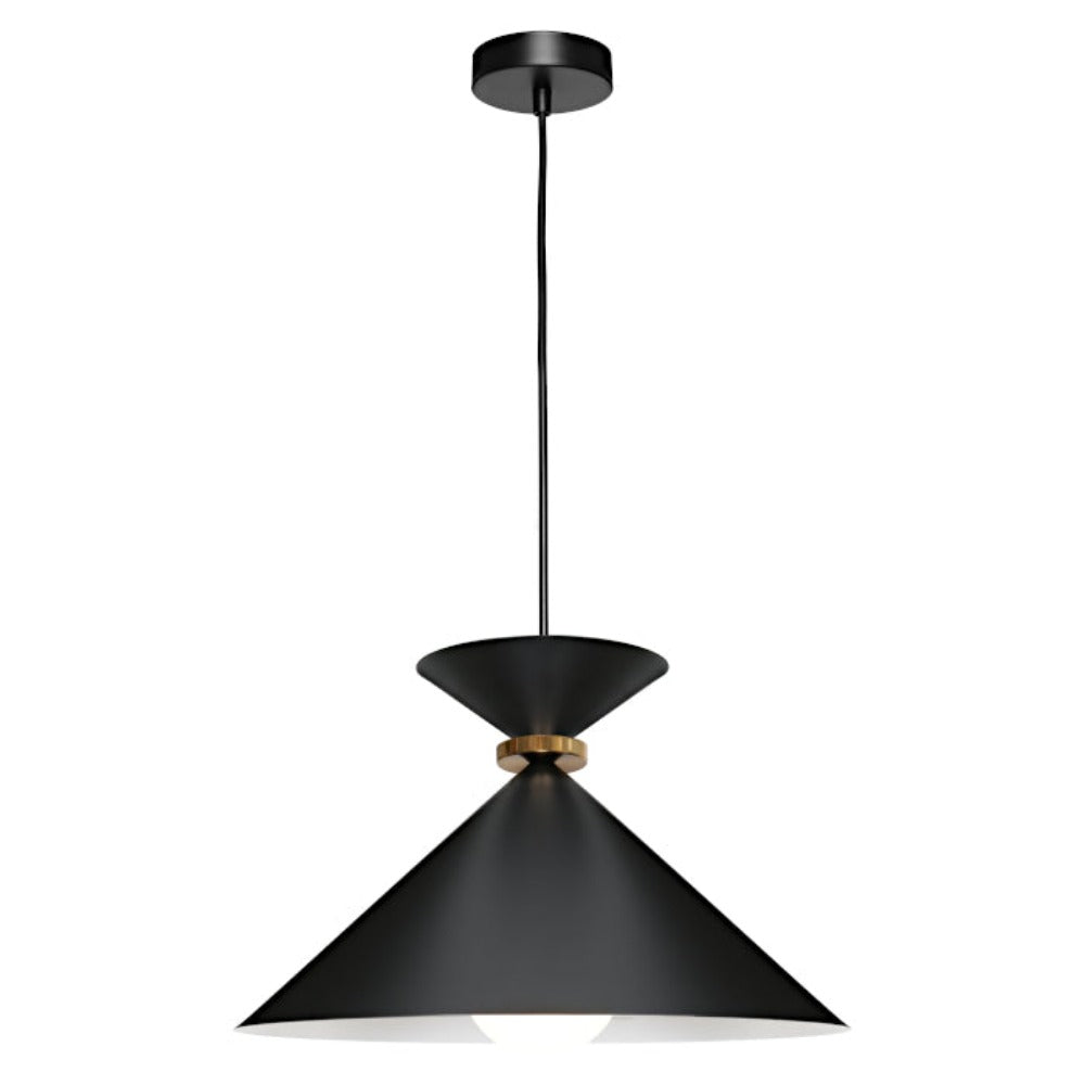 Buy Pendant Lights Australia Julia Large Pendant Light Black - JULI1PLBLK