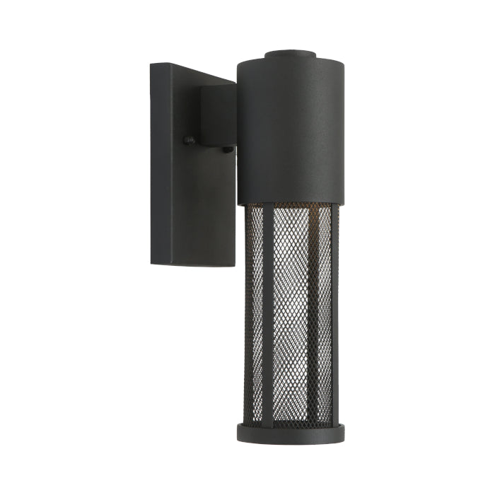 Kassel Exterior Wall Light Black - KASS1EBLK