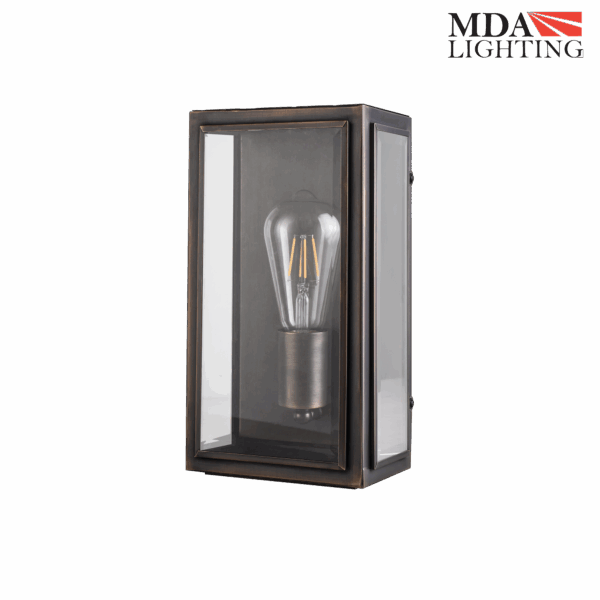 Kent Exterior Wall Light Bronze - MDAKEN1BZ