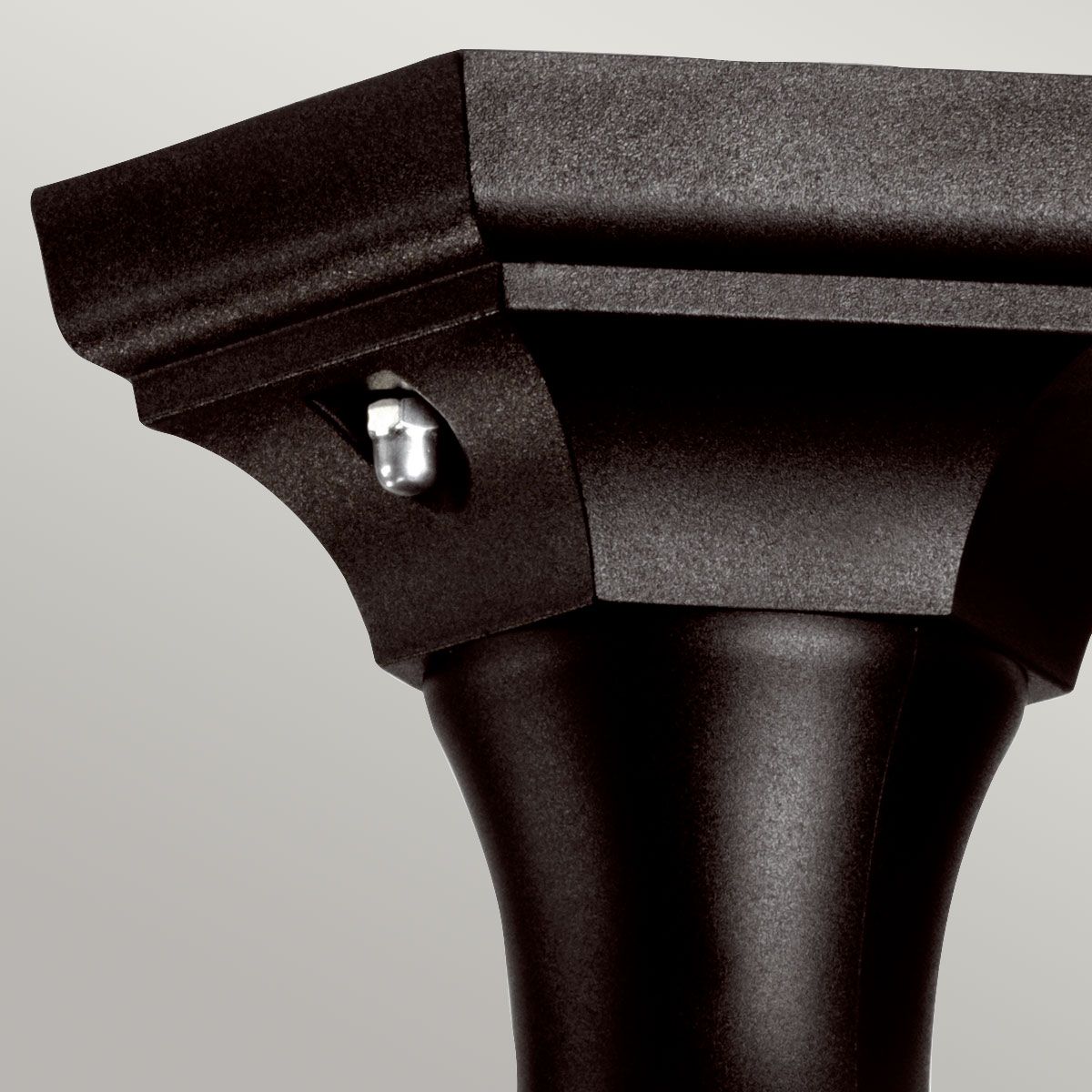 Kerry Pedestal Light Black - KERRY-PED-POR