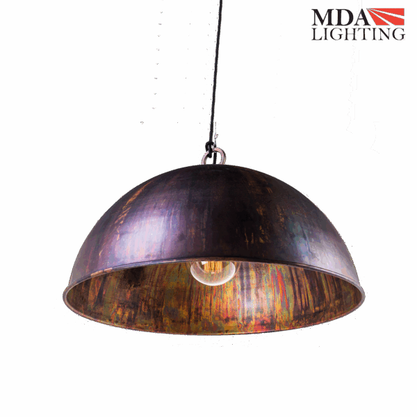 Kingston Large Pendant Light Acid Copper Wash - MDAKIN1LAC