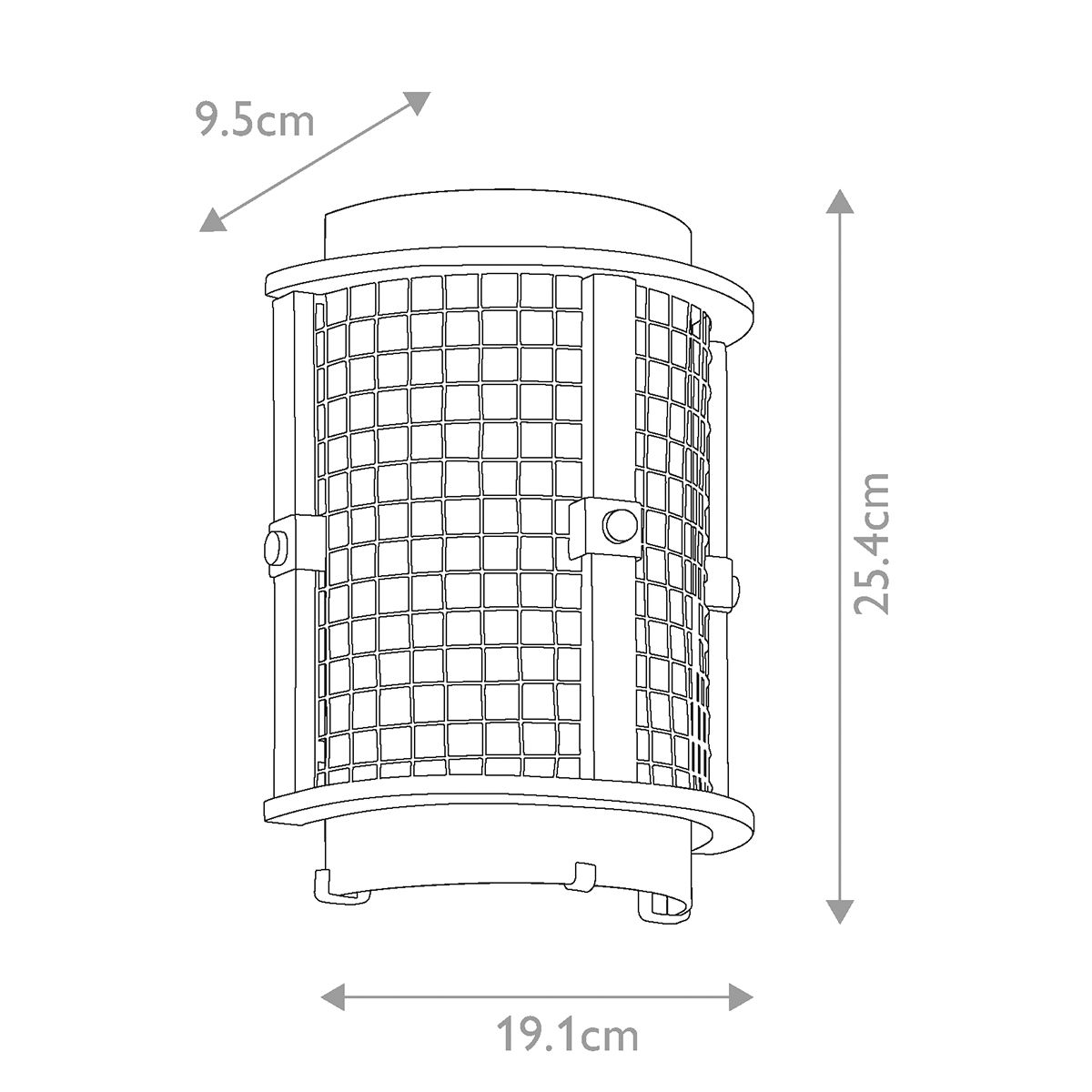 Ahrendale Wall Light Anvil Iron - KL-AHRENDALE1