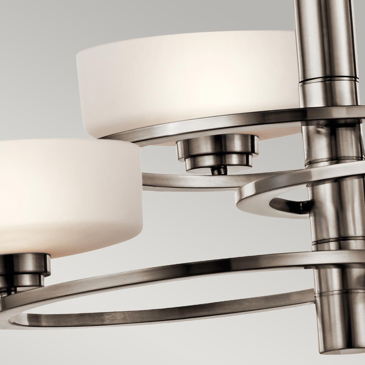 Aleeka 3 Light Chandelier Classic Pewter - KL-ALEEKA3