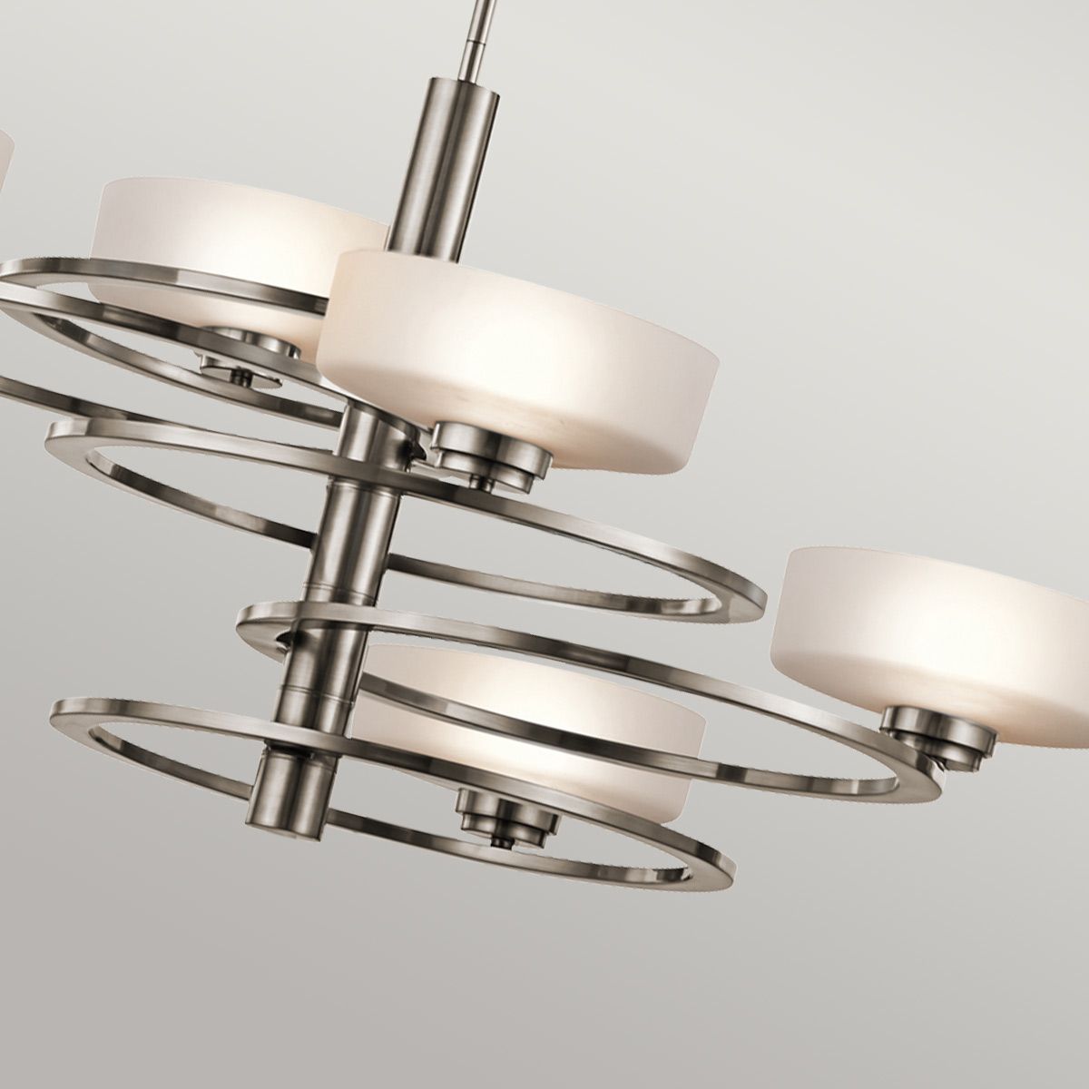 Aleeka 5 Light Chandelier Classic Pewter - KL-ALEEKA5B