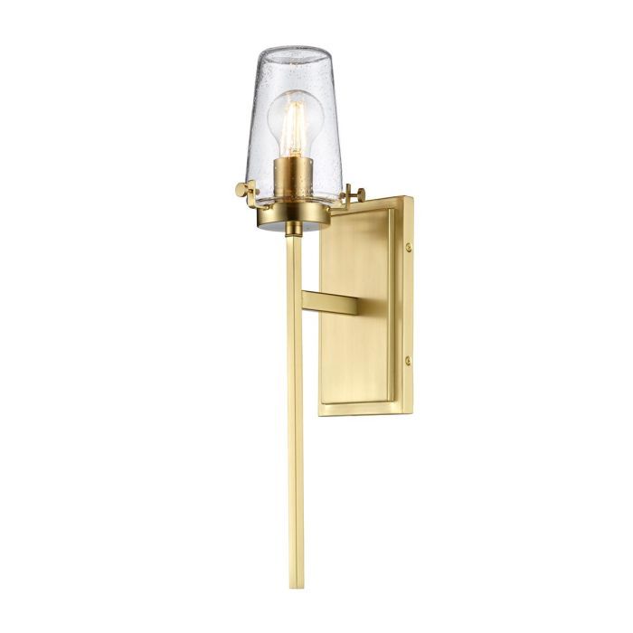 Alton Wall Light Brushed Brass - KL-ALTON1-BATH-BB