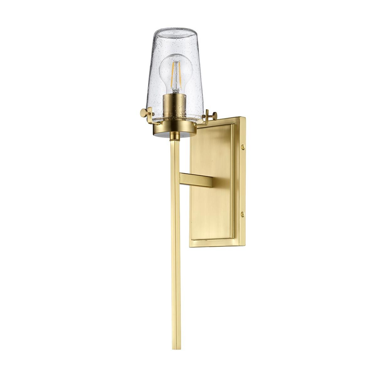 Alton Wall Light Brushed Brass - KL-ALTON1-BATH-BB