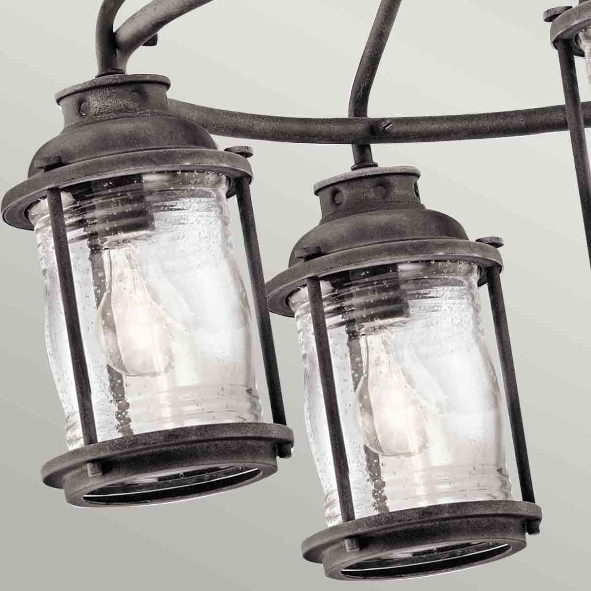 Ashland Bay 5 Light Chandelier Weathered Zinc - KL-ASHLANDBAY-5P