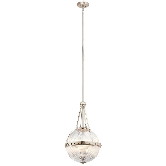 Aster 3 Light Pendant Polished Nickel - KL-ASTER-P-PN