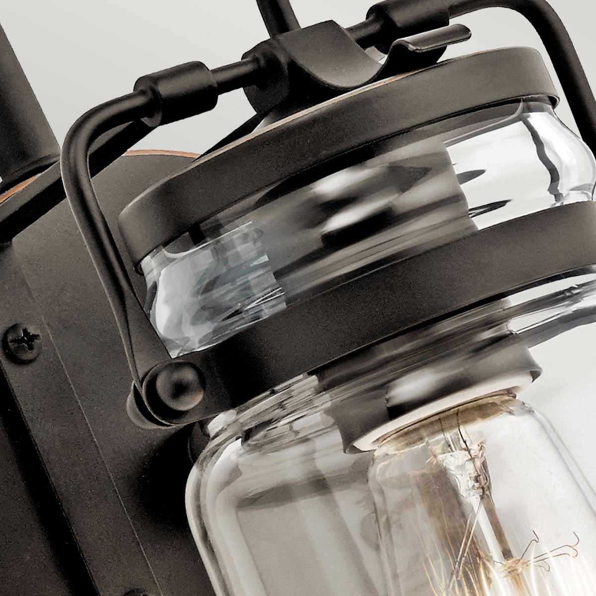 Brinley Wall Light Olde Bronze - KL-BRINLEY1-OZ