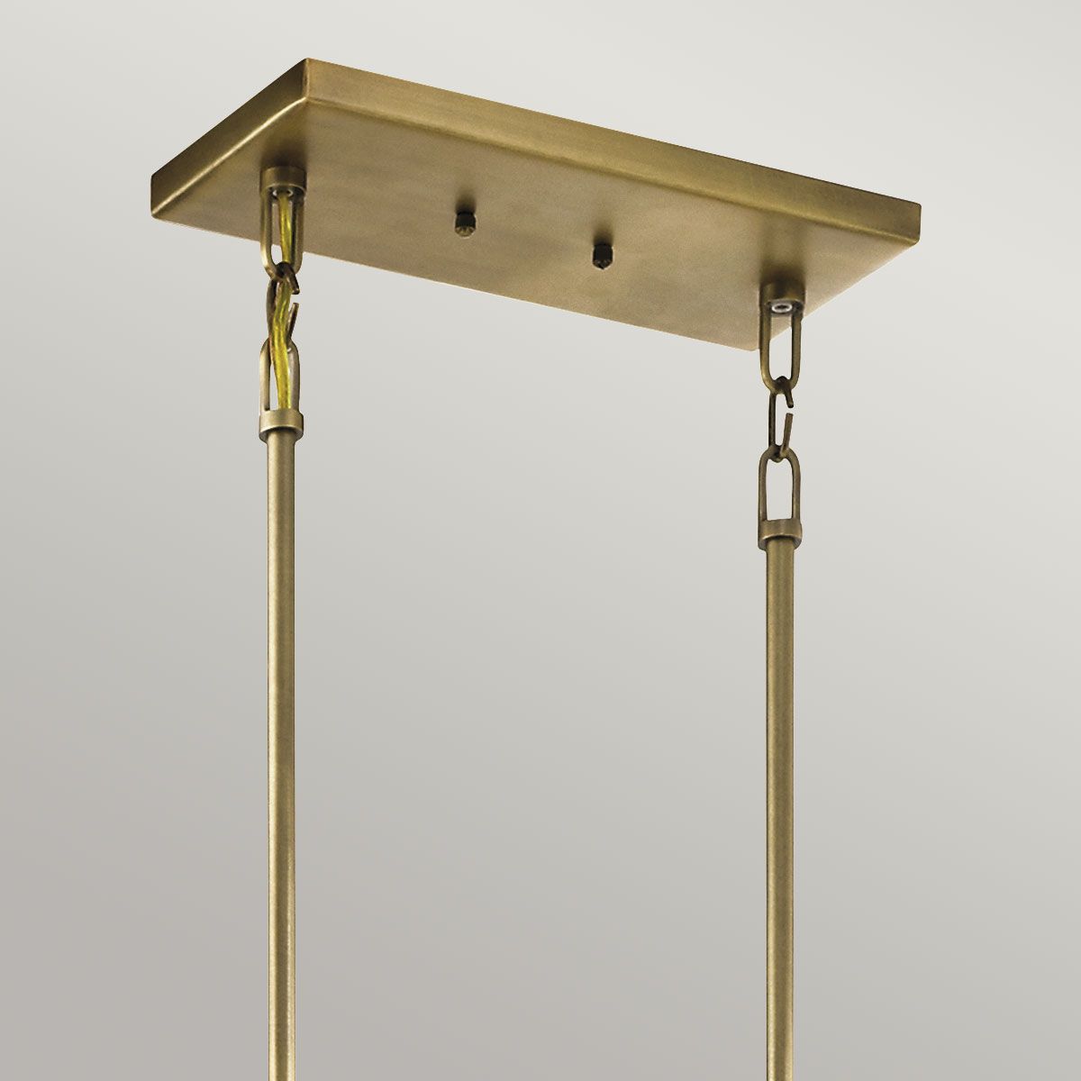 Cayden 6 Light Island Pendant Natural Brass - KL-CAYDEN-ISLE