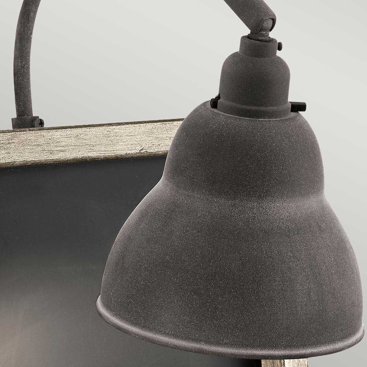 Chalkboard Wall Light Weathered Zinc - KL-CHALKBOARD-WL