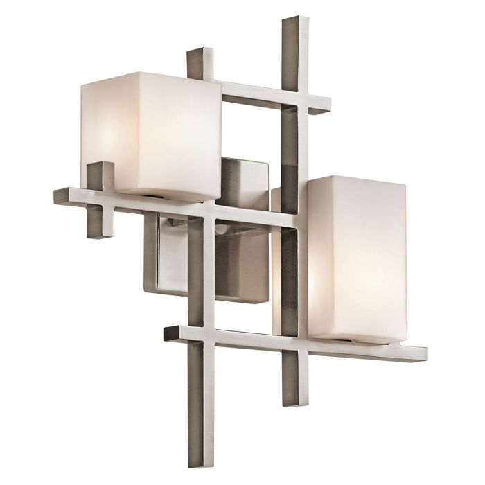 City Lights 2 Wall Light Classic Pewter - KL-CITY-LIGHTS2