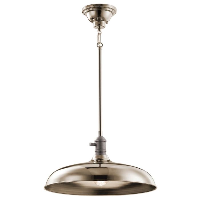 Cobson Pendant Light Natural Brass - KL-COBSON-P-PN