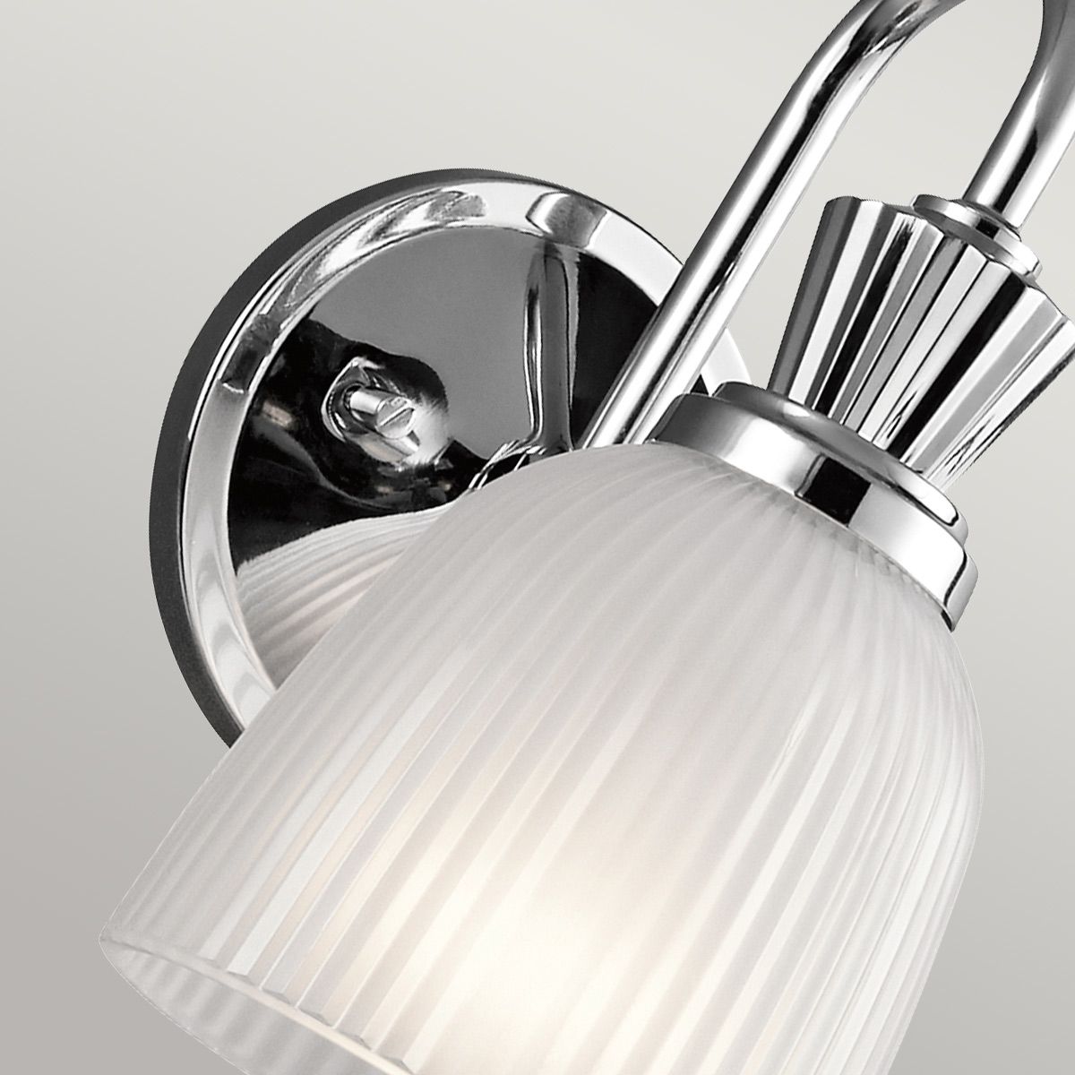 Cora Wall Light Polished Chrome - KL-CORA1-BATH