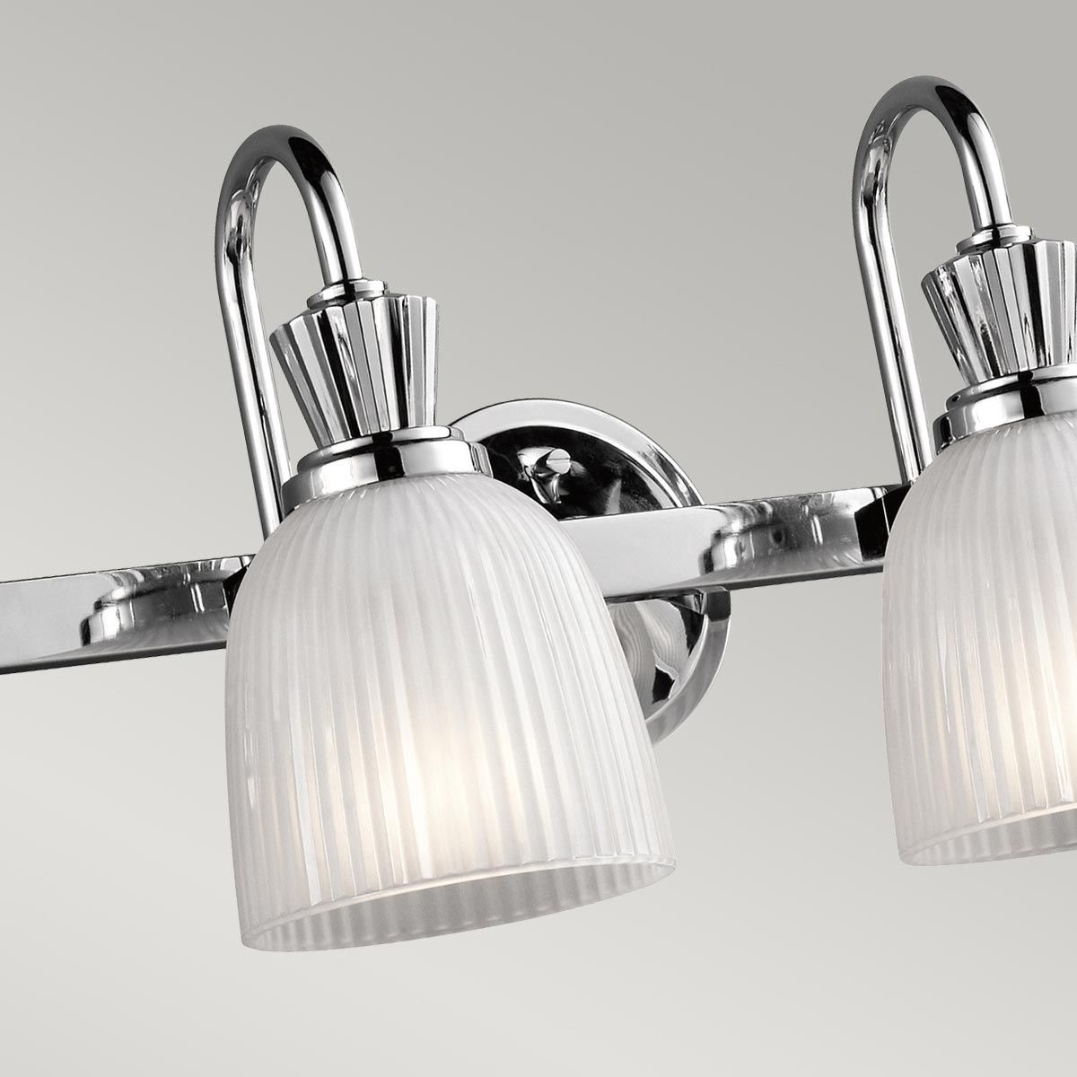 Cora 4 Light Wall Light Polished Chrome - KL-CORA4-BATH