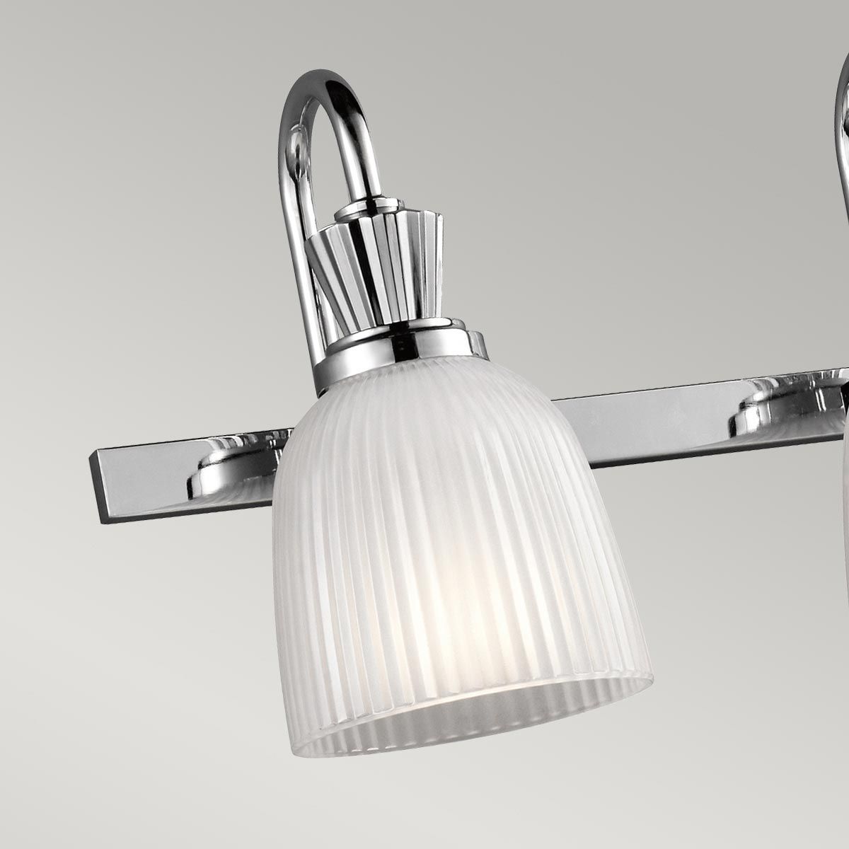 Cora 4 Light Wall Light Polished Chrome - KL-CORA4-BATH
