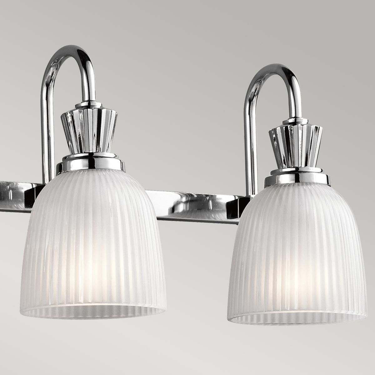 Cora 4 Light Wall Light Polished Chrome - KL-CORA4-BATH
