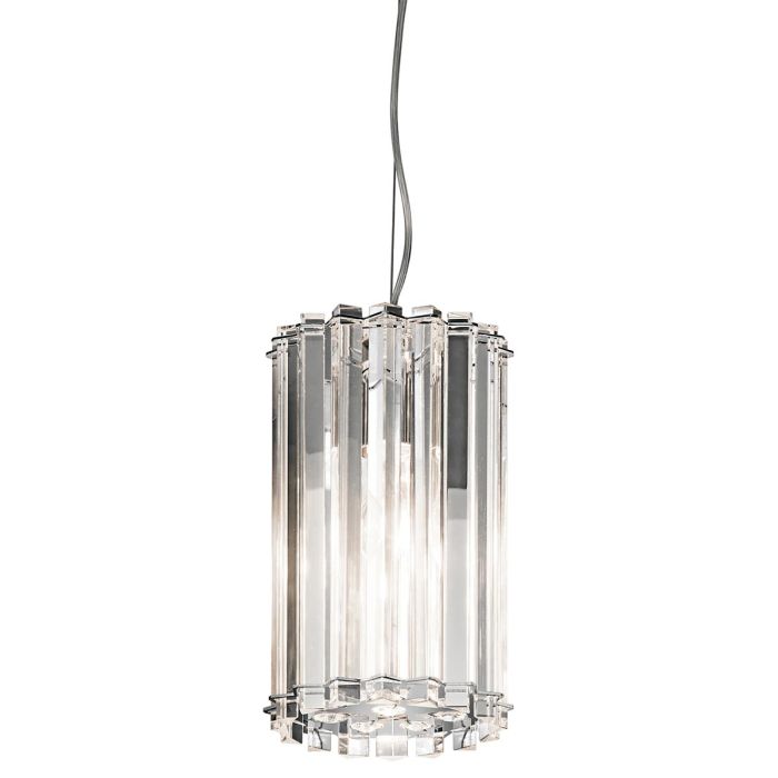 Crystal Skye 2 Light Mini Pendant Chrome - KL-CRYSTAL-SKYE-MP