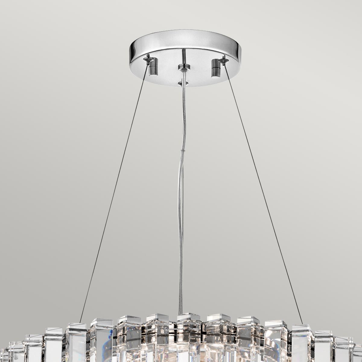 Crystal Skye 8 Light Chandelier Chrome - KL-CRYSTAL-SKYE8