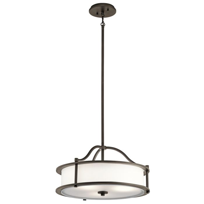 Emory 3 Light Chandelier Olde Bronze - KL-EMORY-P-S-OZ