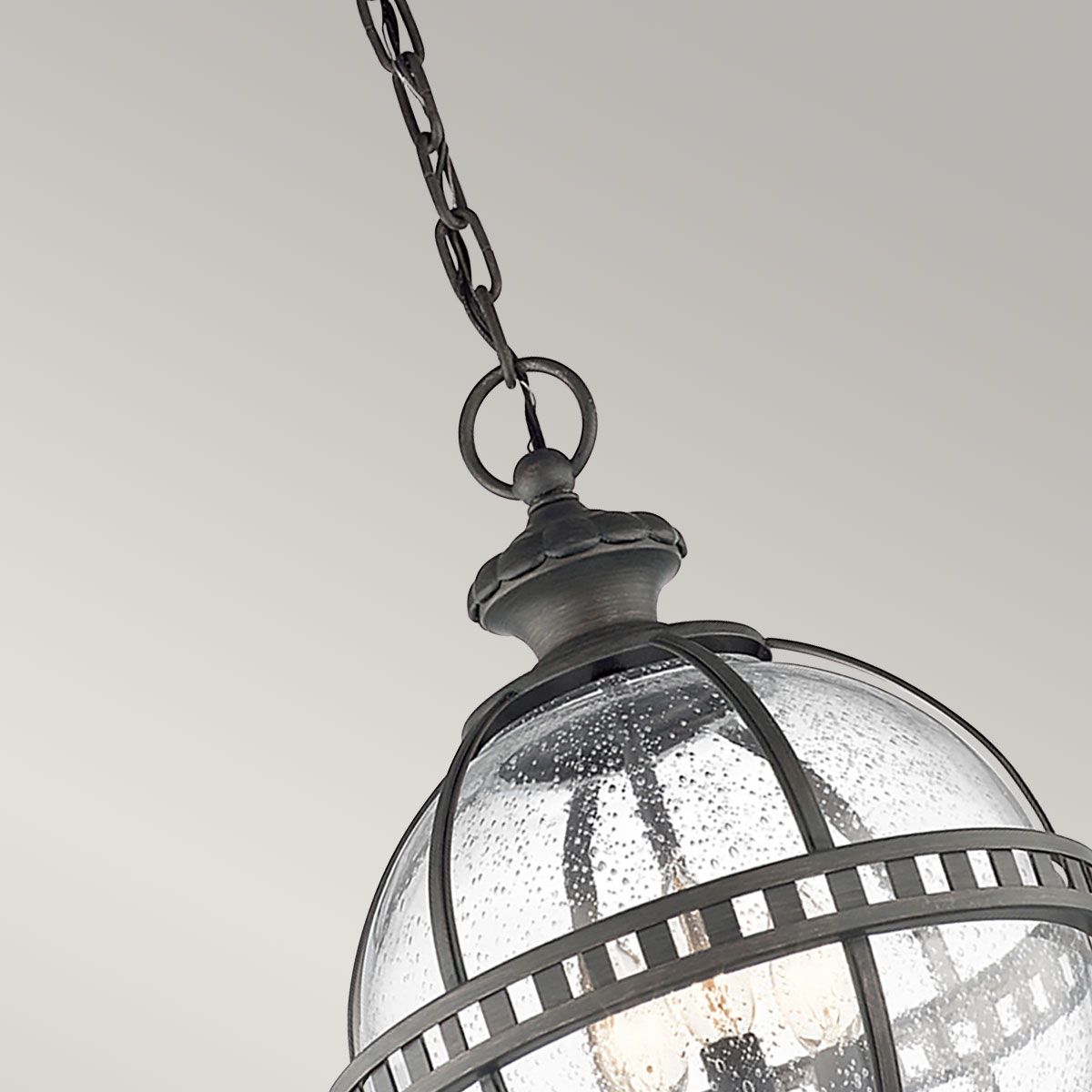 Halleron 3 Light Chain Lantern Londonderry - KL-HALLERON-8M