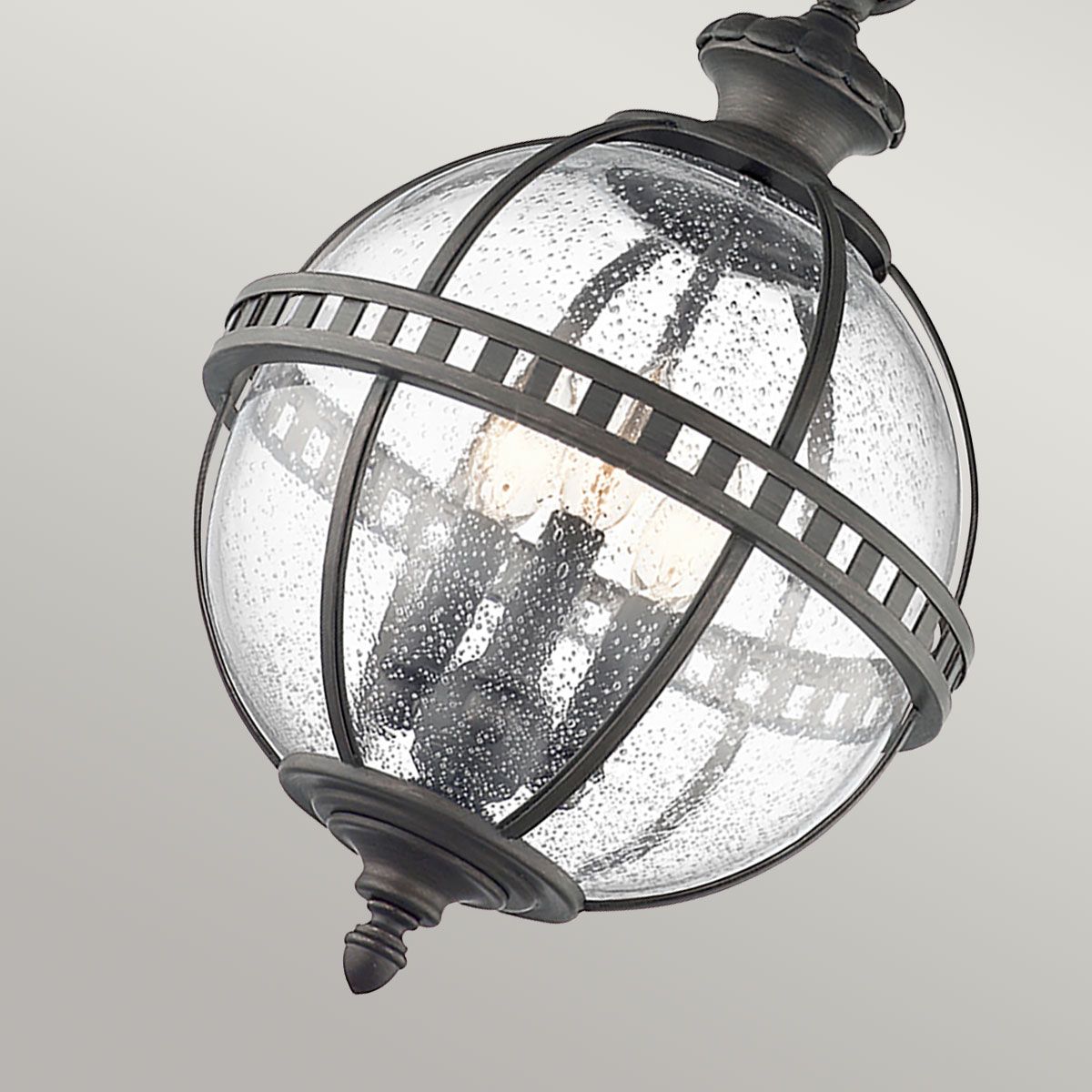 Halleron 3 Light Chain Lantern Londonderry - KL-HALLERON-8M