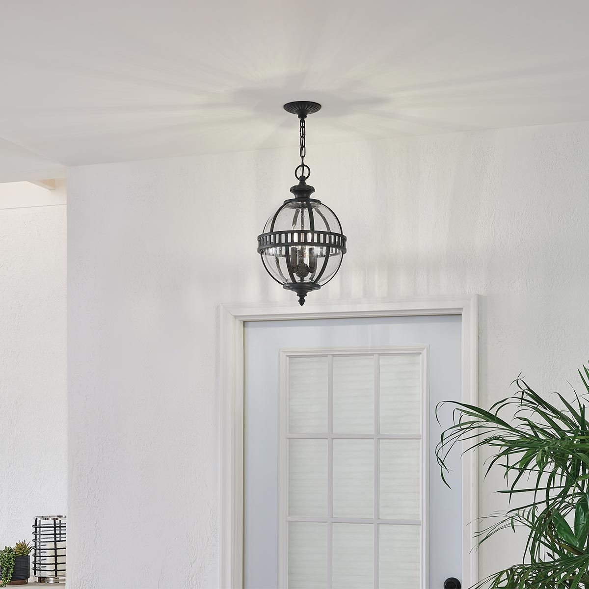 Halleron 3 Light Chain Lantern Londonderry - KL-HALLERON-8M