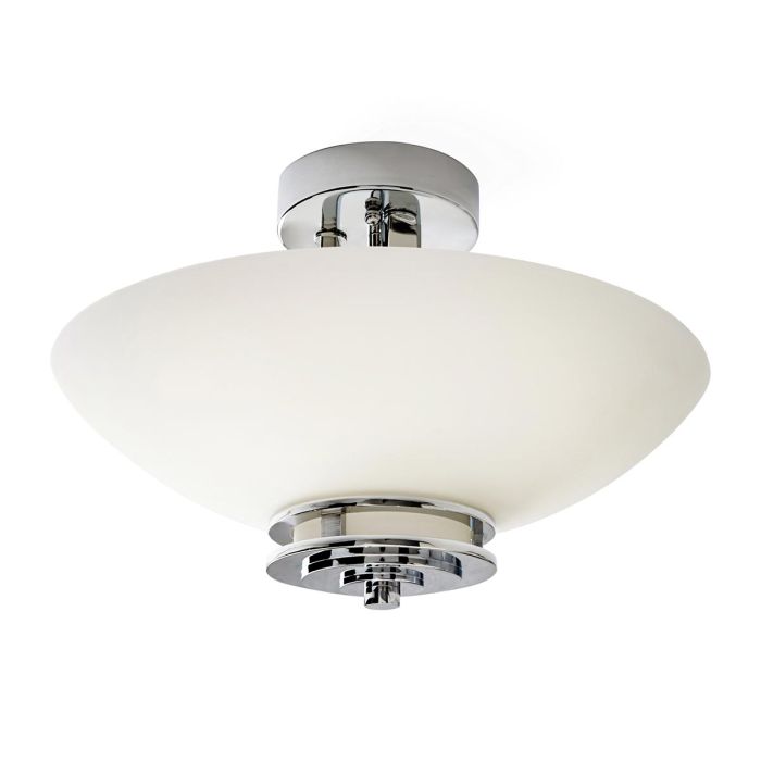 Hendrik 3 Light Semi Flush Mount Light Polished Chrome - KL-HENDRIK-SF