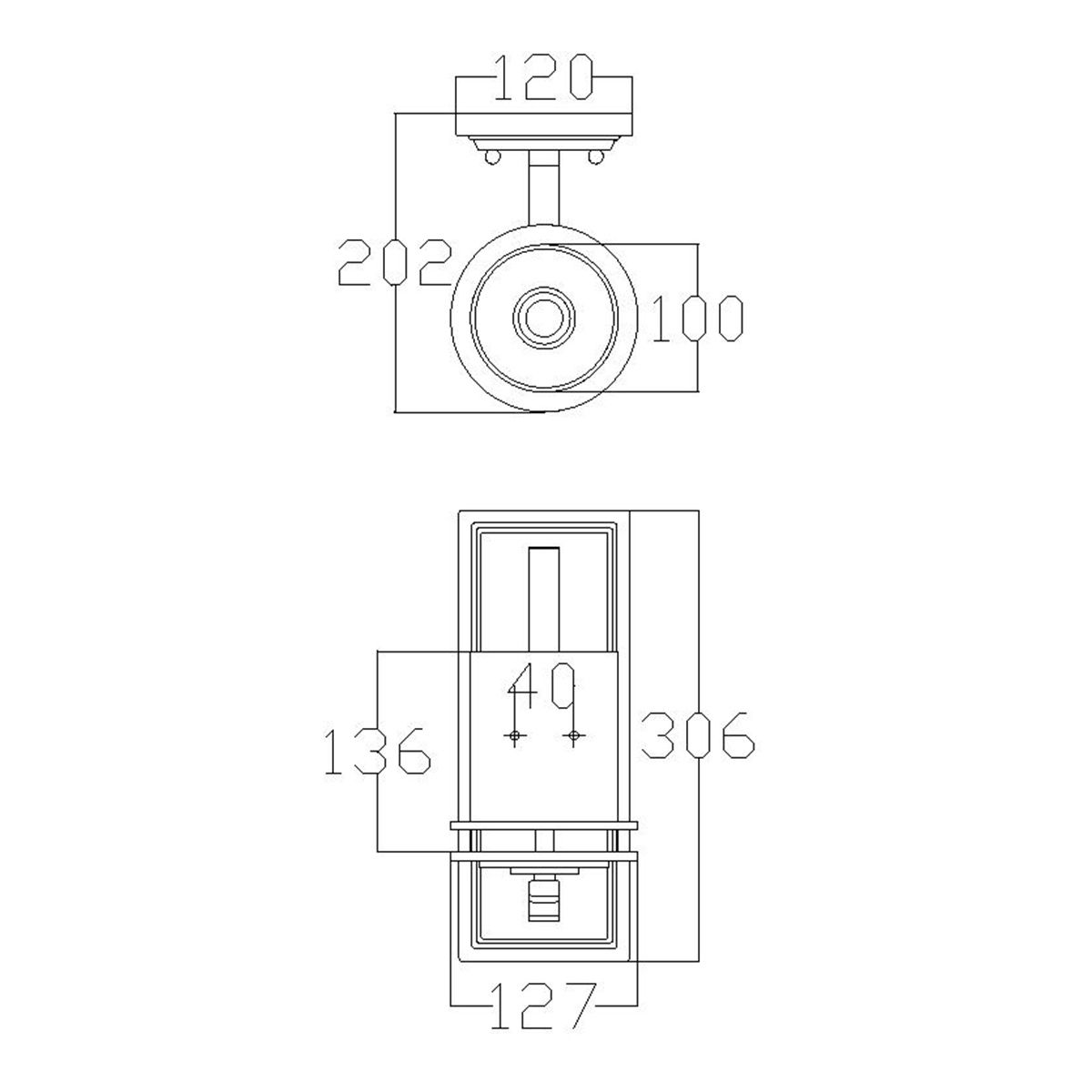 Hendrik Vanity Light Polished Chrome - KL-HENDRIK1-BATH