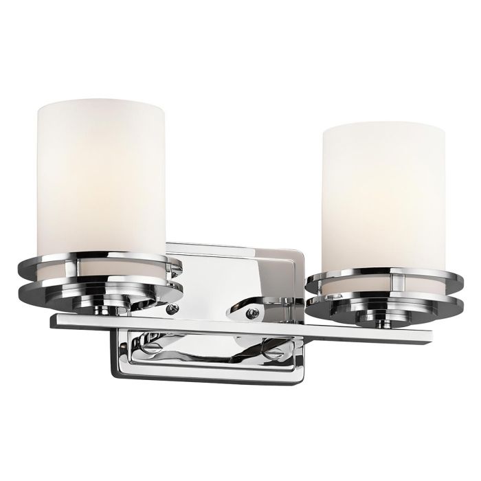 Hendrik 2 Light Vanity Light Polished Chrome - KL-HENDRIK2-BATH